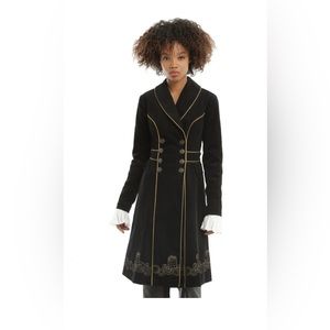 Doctor Who Embroidered TARDIS Corduroy Coat